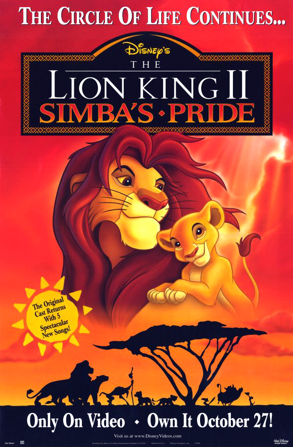 O Rei Leão 2: O Reino de Simba (1998)