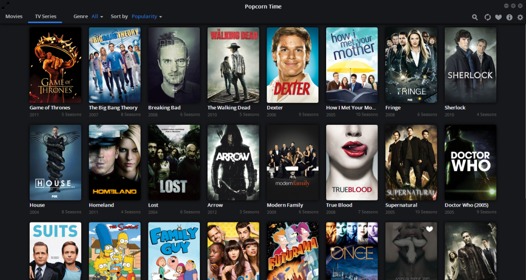 popcorn time windows 7